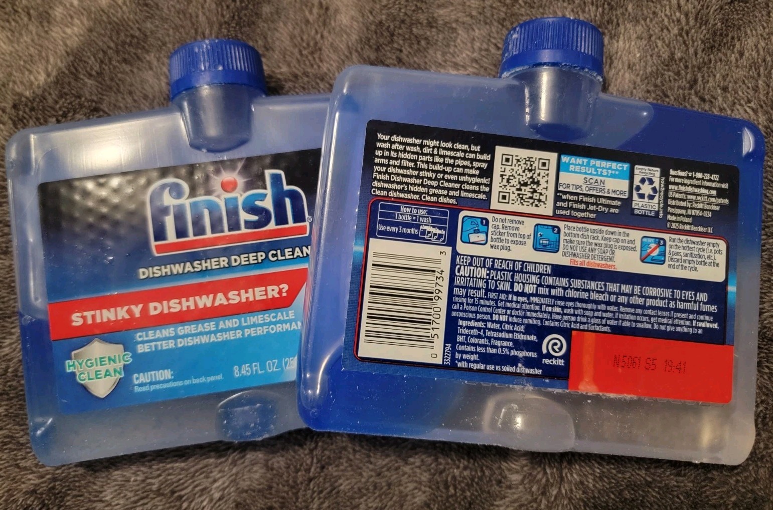 Dishwasher Cleaner Liquid Deep Cleans Hidden Grease Limescale Fights Odor 2 Pack gallery