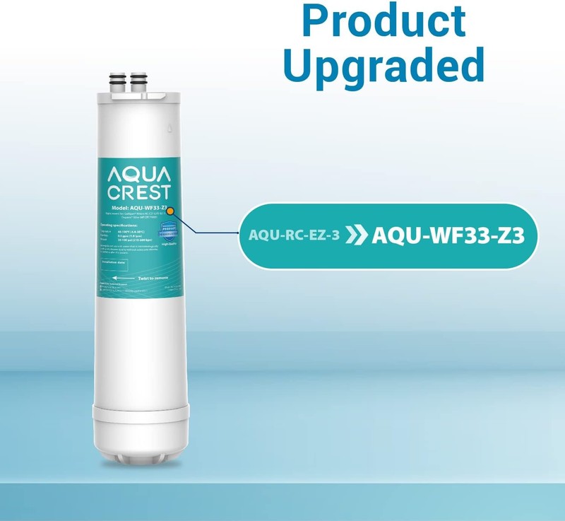 AQUA CREST Under Sink Water Filter, Replacement for Culligan RC-EZ-3, IC-EZ-3 gallery