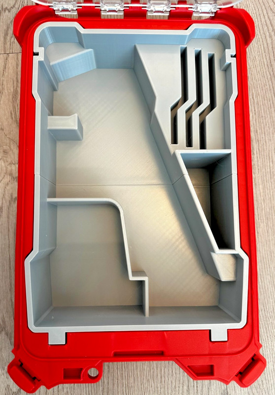 Milwaukee M18 Multi-tool PACKOUT Insert Only (3D Printed Storage gallery