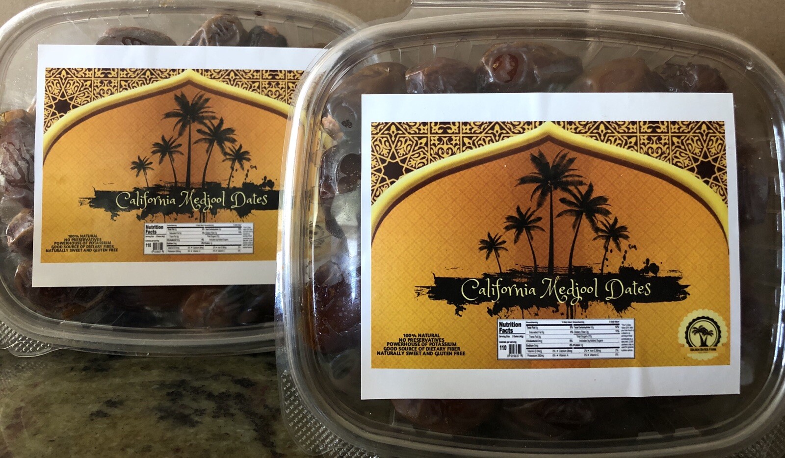 6 LB-MEDJOOL DATES. FRESH CALIFORNIA DATES . FREE FAST SHIPPING. gallery