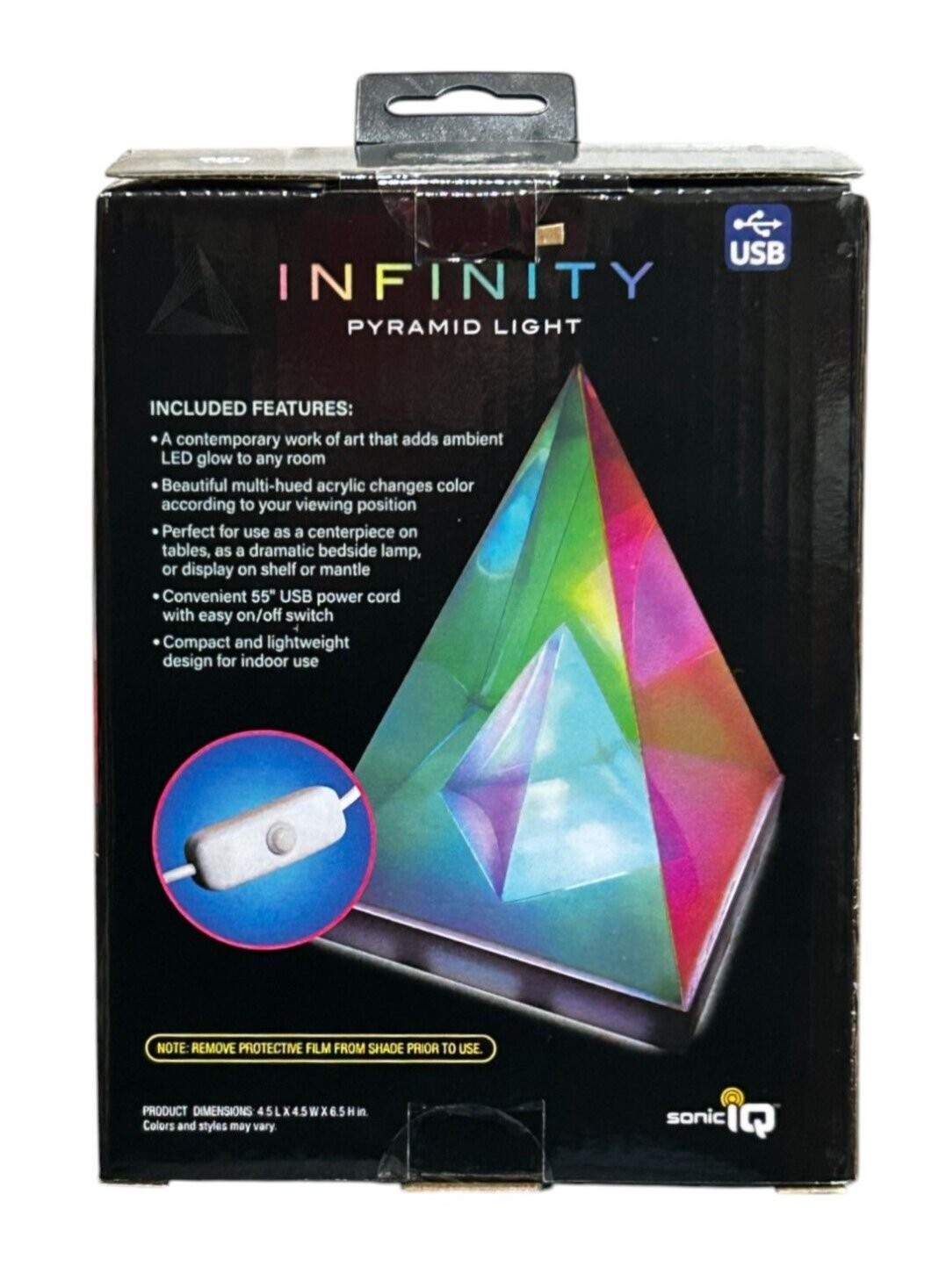 Infinity Pyramid Light gallery
