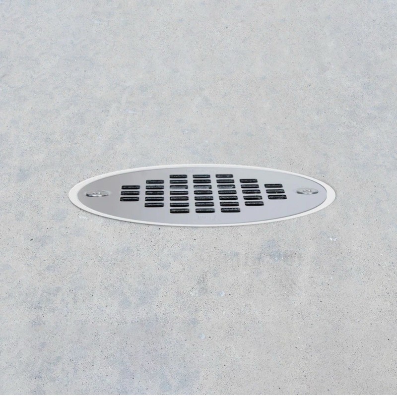 OATNEY 435794 PVC General Purpose Drain 2” / 3” Stainless Steel Screw Strainer gallery