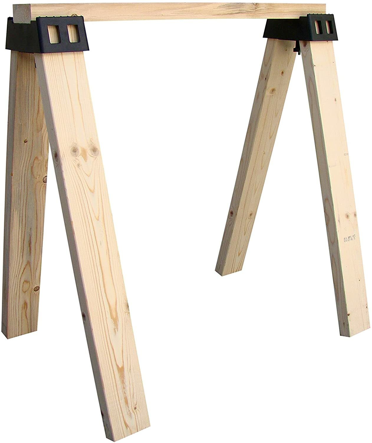 POWERTEC Plastic Sawhorse Brackets for Use with 2x4 Lumber (71026) gallery