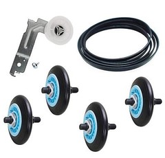 DV50F9A6EVW/A2 Samsung Dryer Rollers Belt Pulley Kit
