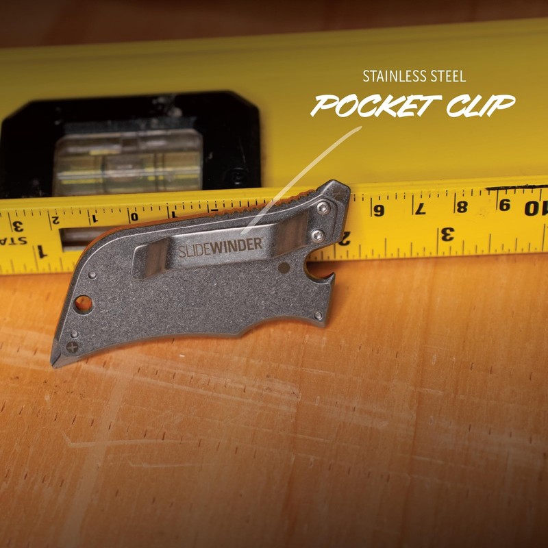 SlideWinder - Utility Knife Multitool with Standard Replaceable Razor Blade, ... gallery