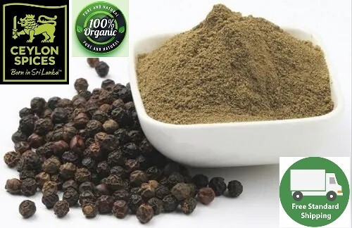 Ceylon Black Pepper Whole Peppercorns Powder Organic Spices Natural Seasoning Lb gallery