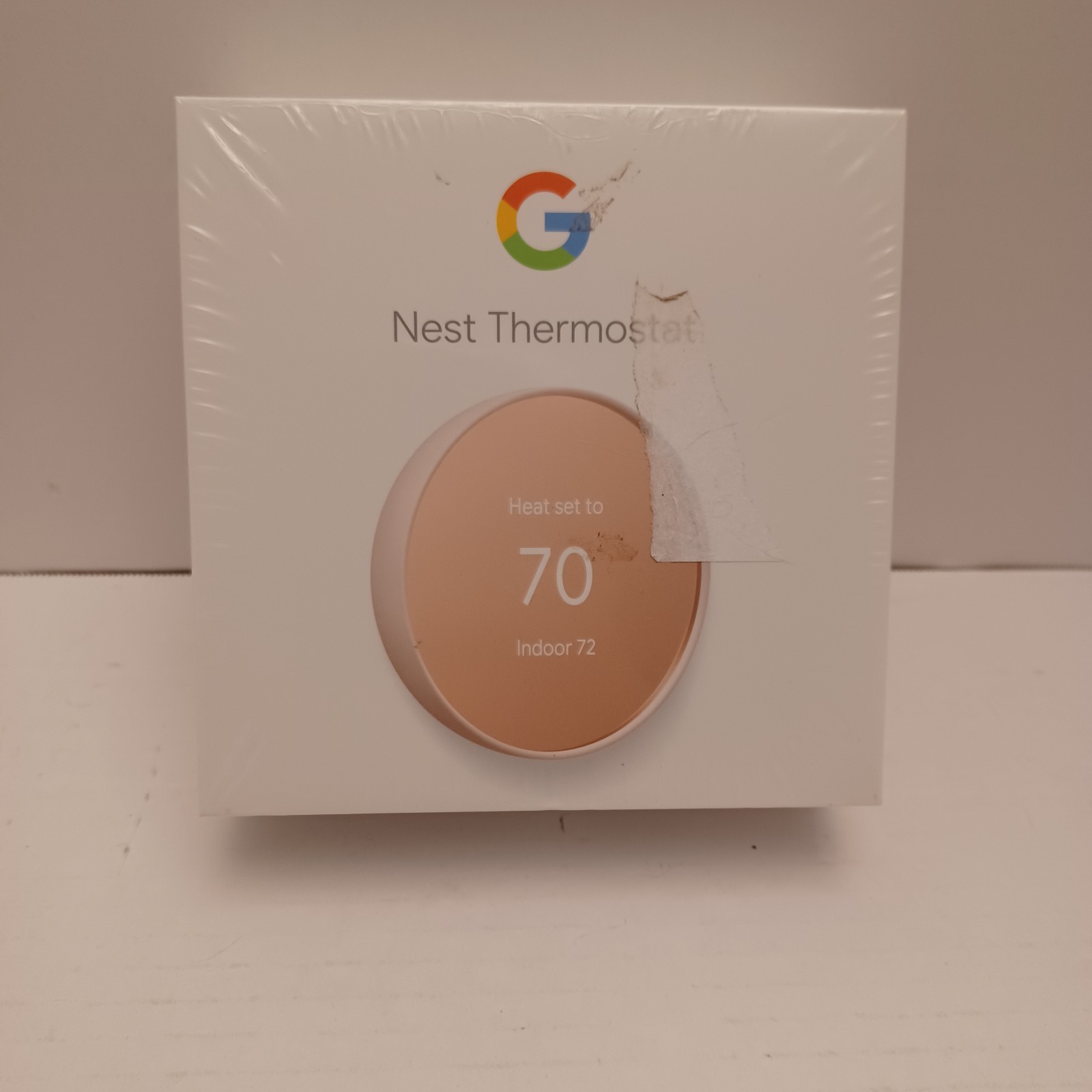 Google Nest Sand Smart Programmable Bluetooth Wi-Fi Thermostat Sealed gallery