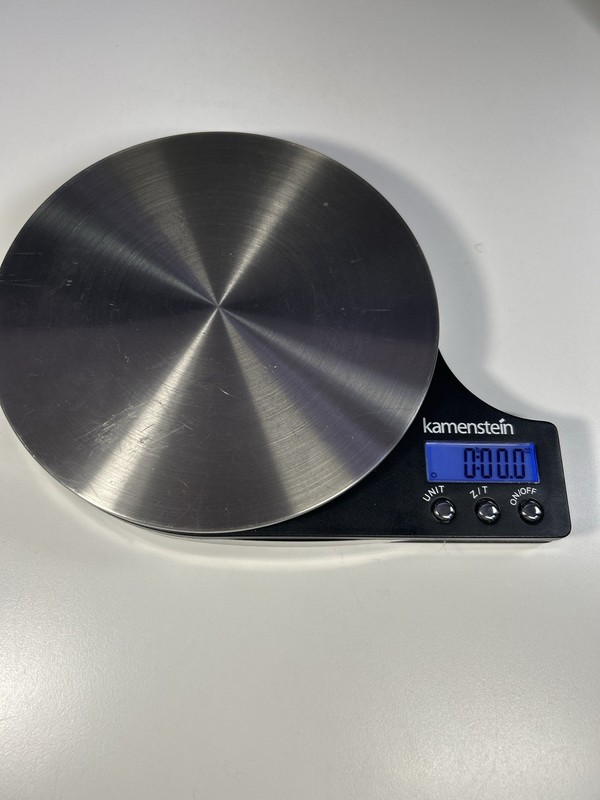 Kamenstein Digital Kitchen Scale 11lb 5kg Stainless Steel Platform 5105596 gallery