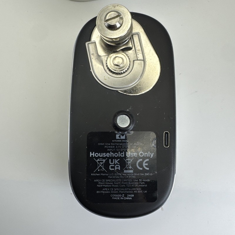 Kitchen Mama Orbit One Rechargeable Electric Can Opener - Complete Set w/ Case gallery