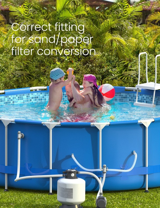 Dual Split Hose Plunger Valve - Swimming Pool Accessories Replacement Plunger... gallery