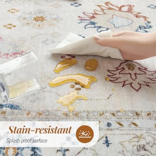 3x5ft Machine Washable Area Rug, 36 * 60" Ultra Soft Rugs with Non-Slip gallery