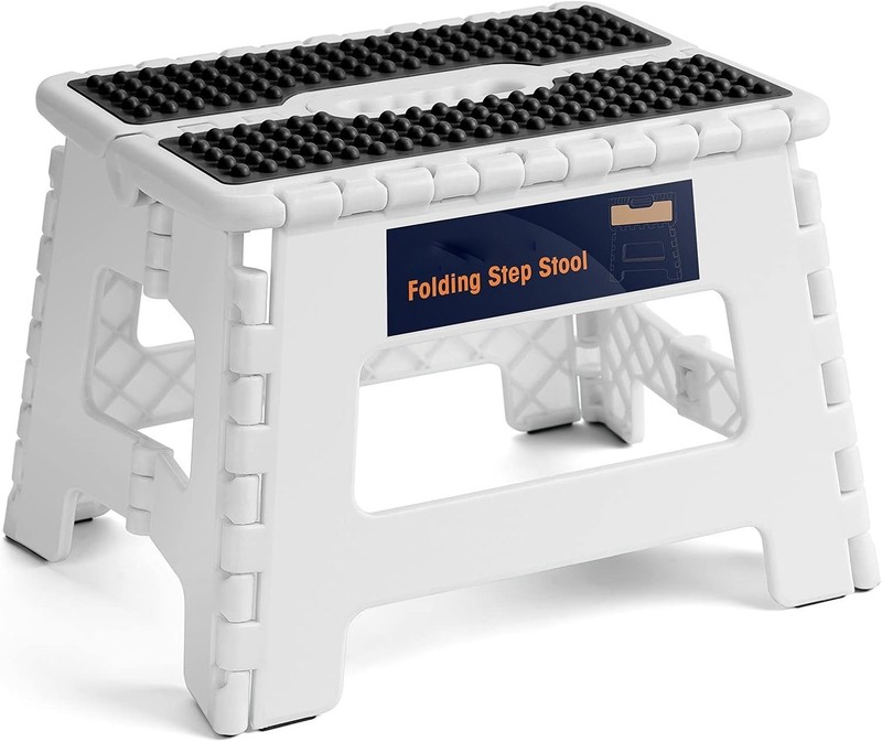 Folding Step Stool Lightweight Portable Non-Slip Kids Adult Kitchen Bathroom gallery
