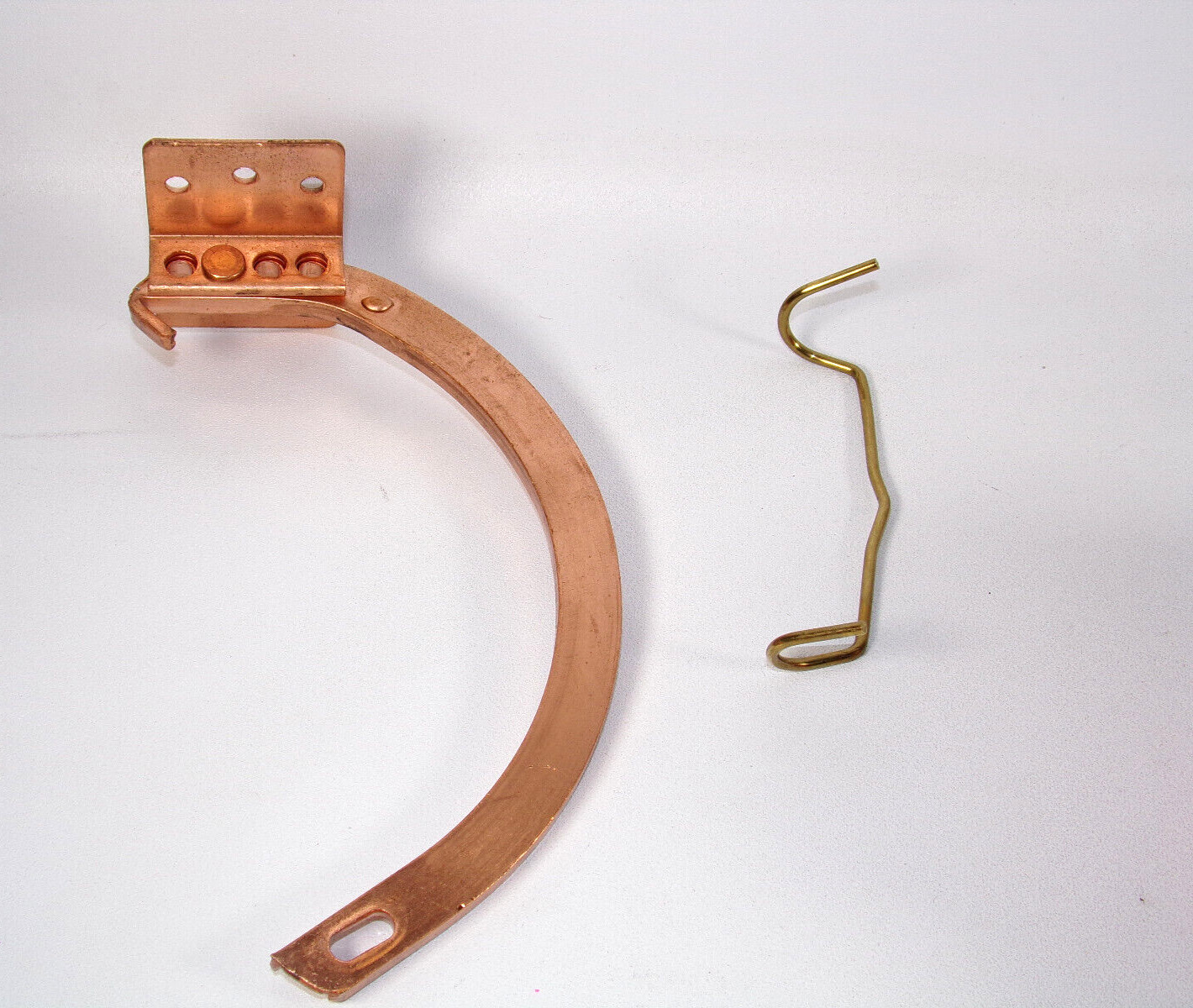 NEW #10 Combo Shank and Circle Copper Gutter Hanger, CCC106 gallery