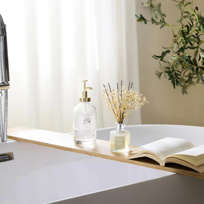 Airkeep Reed Diffuser Set,3.38 fl oz (100 ml) - Clean Linen Oil Diffusers with 8 gallery