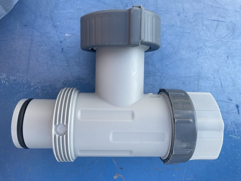 Plunger Valve Type B Pool Hose Adapter Compatible With Intex gallery