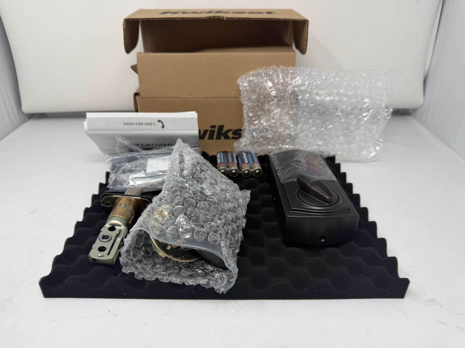 Kwikset SmartCode 888 Electronic Deadbolt Venetian Bronze – New Open Box gallery