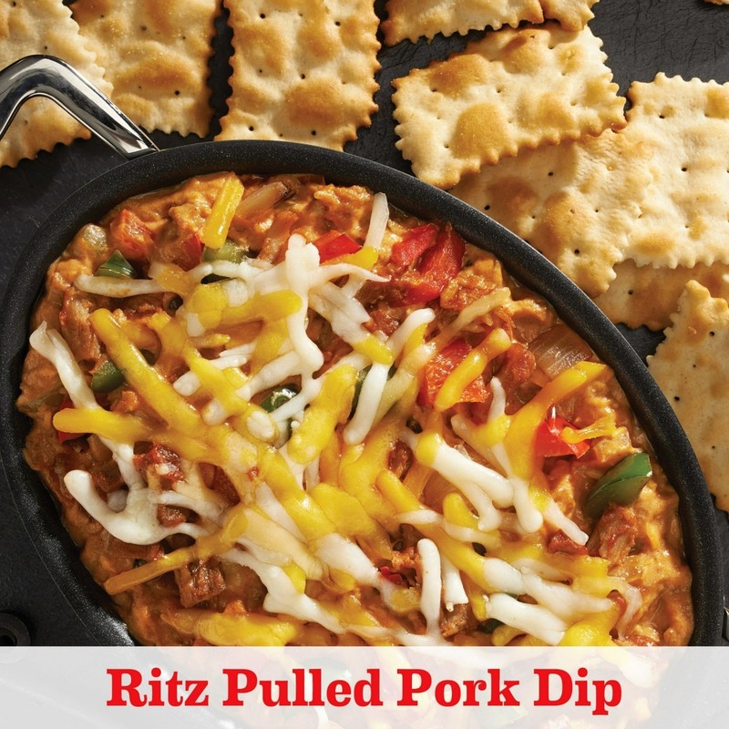 RITZ Toasted Chips Original Crackers, Party Snacks, 8.1 oz gallery