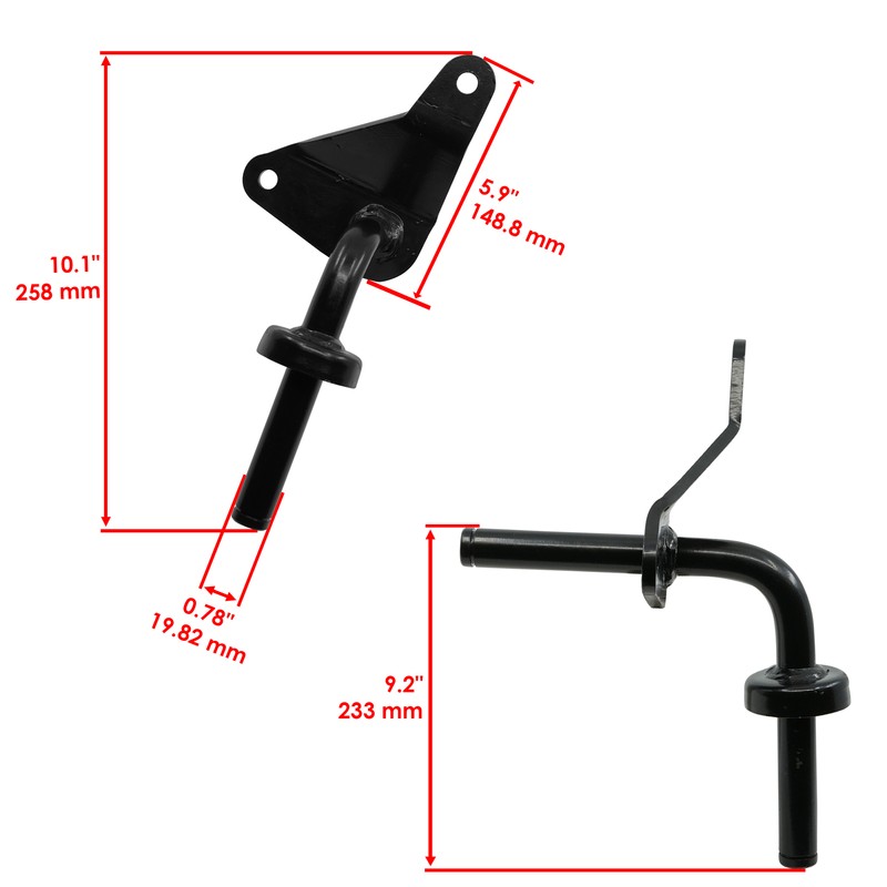Caltric Spindle Arm Set for Simplicity Regent EX 38" 22Hp / 46" 23Hp / 48" 25Hp gallery