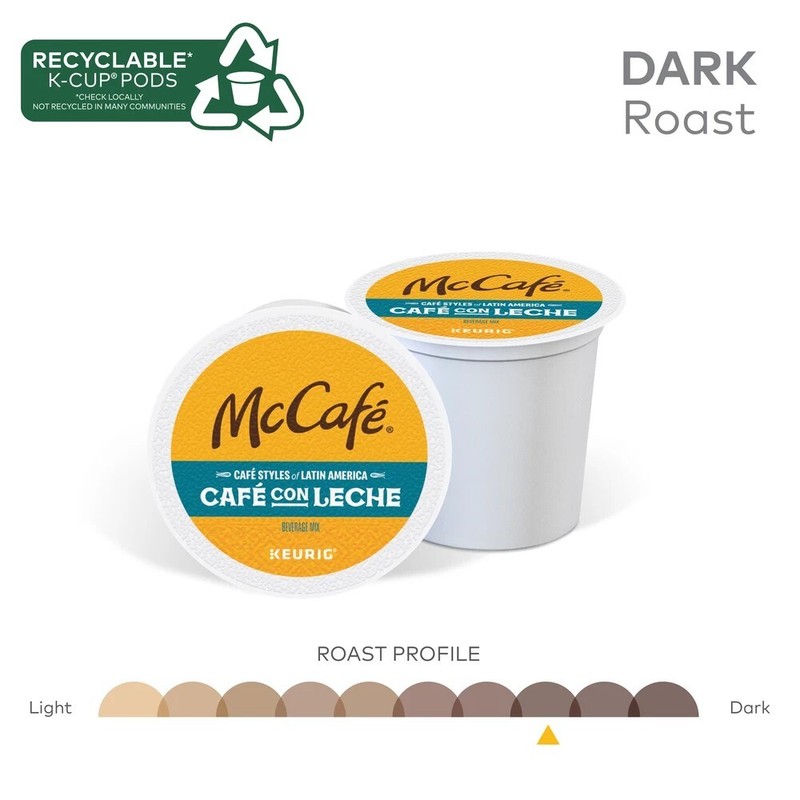 McCafé Café con Leche, K-Cups, 60 Count - Bulk Stock gallery