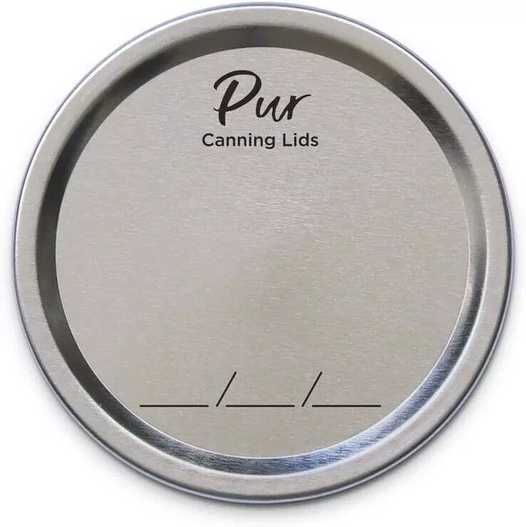 CASE OF 36 PACKAGES - PUR Regular Mouth Canning Lids (12 Pack Lids) gallery