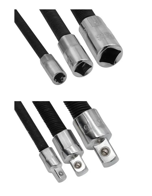 VCT 76679 Flexible Socket Extension Bar Ratchet - 2 Packs gallery