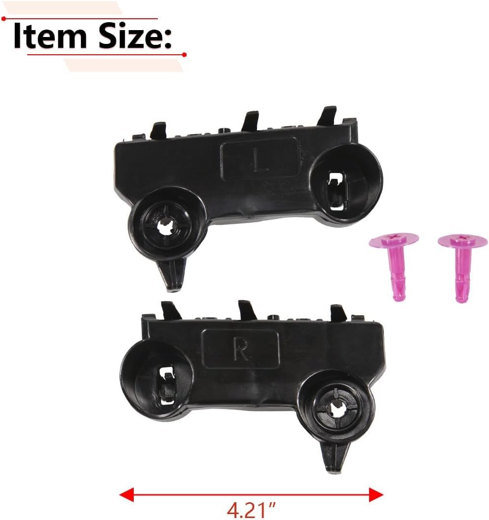 1Pair Front Bumper Bracket Compatible with Altima 2019 2020 2021 2022 2023 Year, gallery