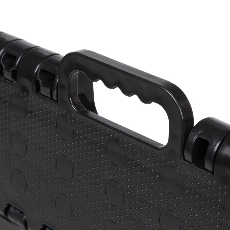 One Step Folding Step Stool, Black Plastic Fast delivery gallery