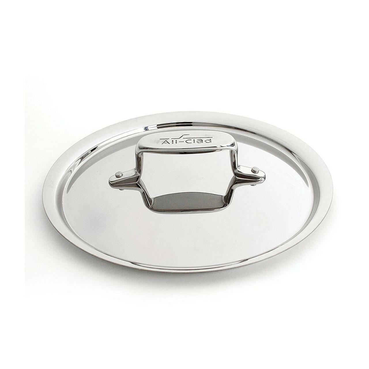 All-Clad 3910NH D5 Stainless Lid for D5, 3 & 4-Qt Sauté Pans, 8 &12-QT Stock Pot gallery