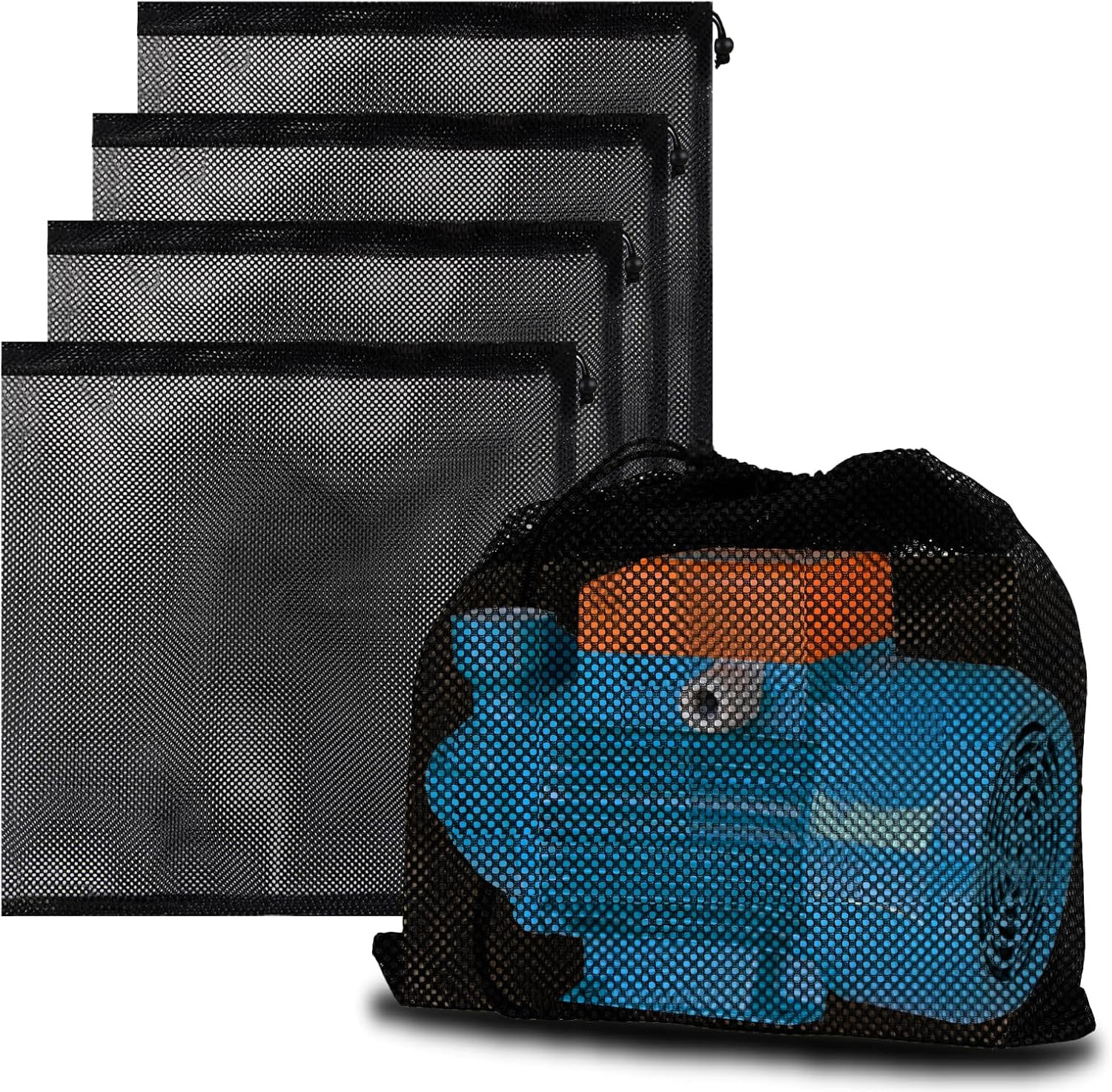 4PCS Pump Filter Mesh Bag – 17x17 in Pond Pump Barrier Bag for Pool, Aquarium gallery