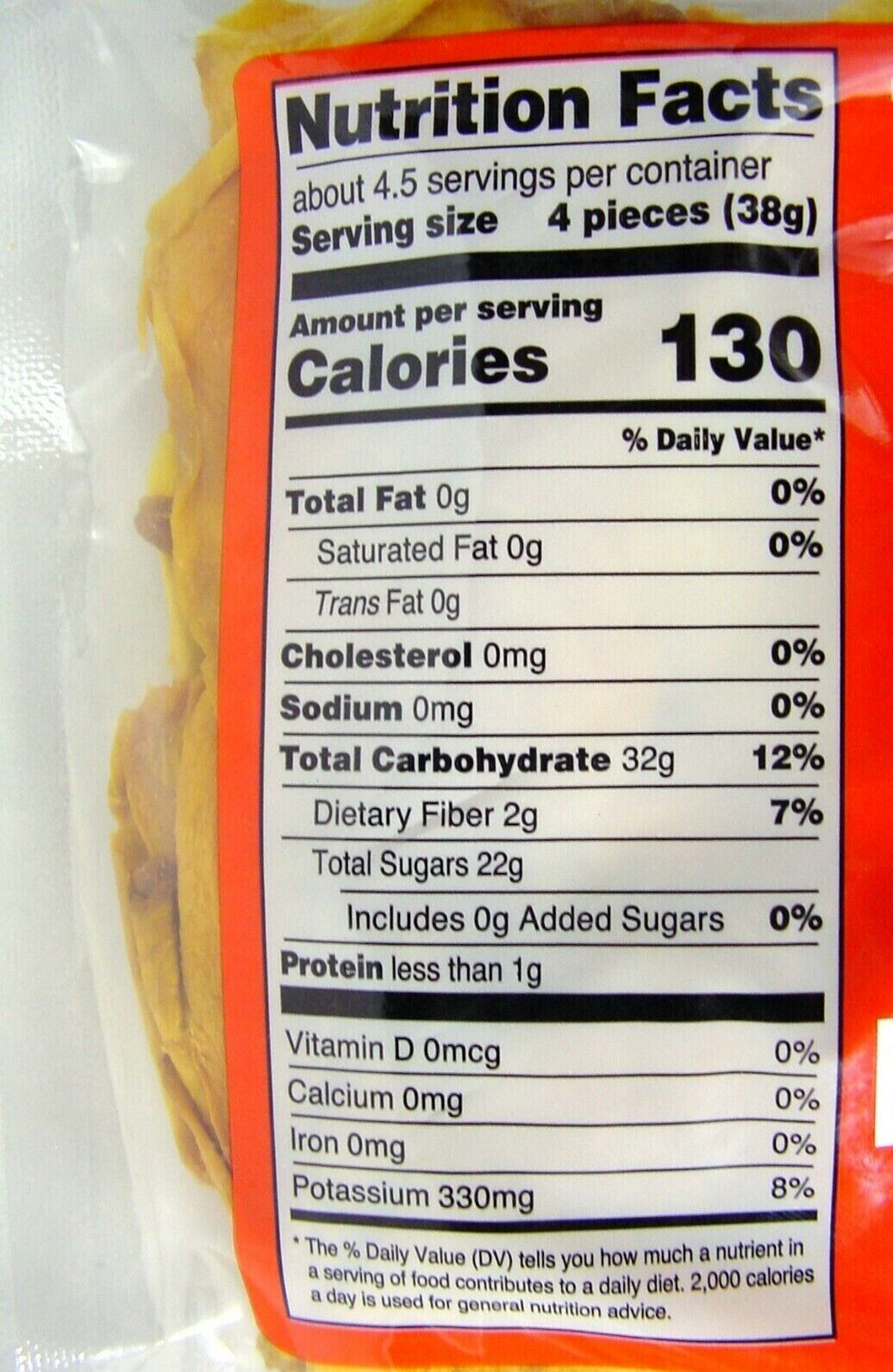 4 Packs Trader Joe's Dried Fruit Just Mango Slices 6 oz Each Pack gallery