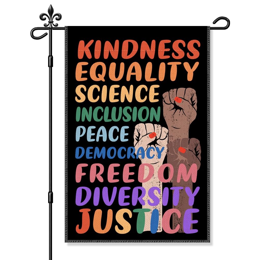 Kindness Equality Science Inclusion Peace Democracy Freedom Diversity Garden ... gallery