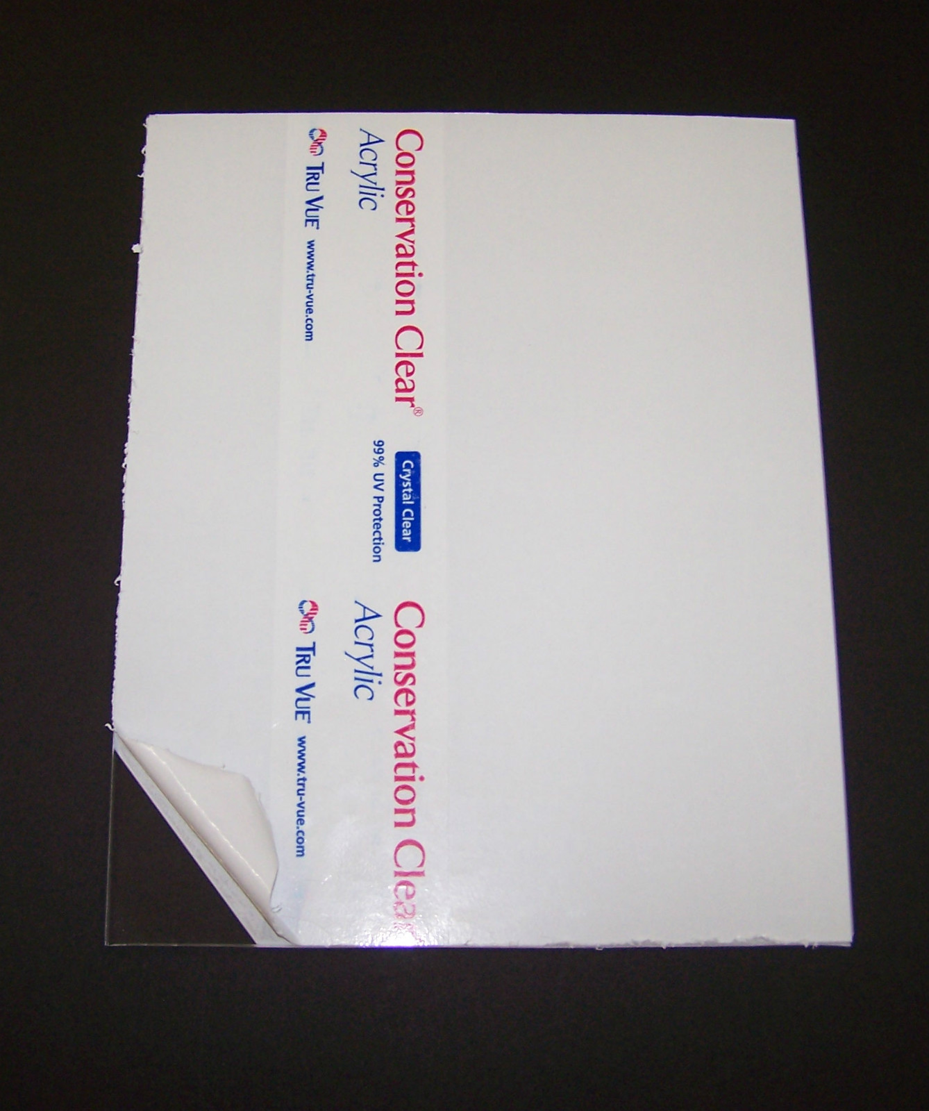12"x16" UV Conservation Acrylic 1/8" Plexiglass Picture Frame Glass Replacement gallery