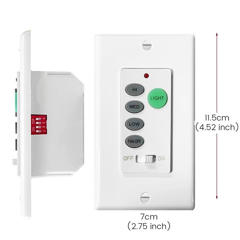 Ceiling Fan Wall Remote Control for Hampton Bay Harbor Breeze Hunter UC9050T gallery