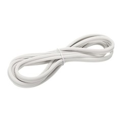 Screen Spline, 5M/16.4Ft Silicone Window Sealing Strip, 6mm OD White