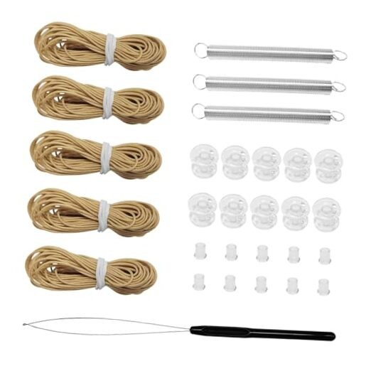 RV Blinds Repair Kit, Pleated Shade Restringing Cord Threading Tool for Brown gallery