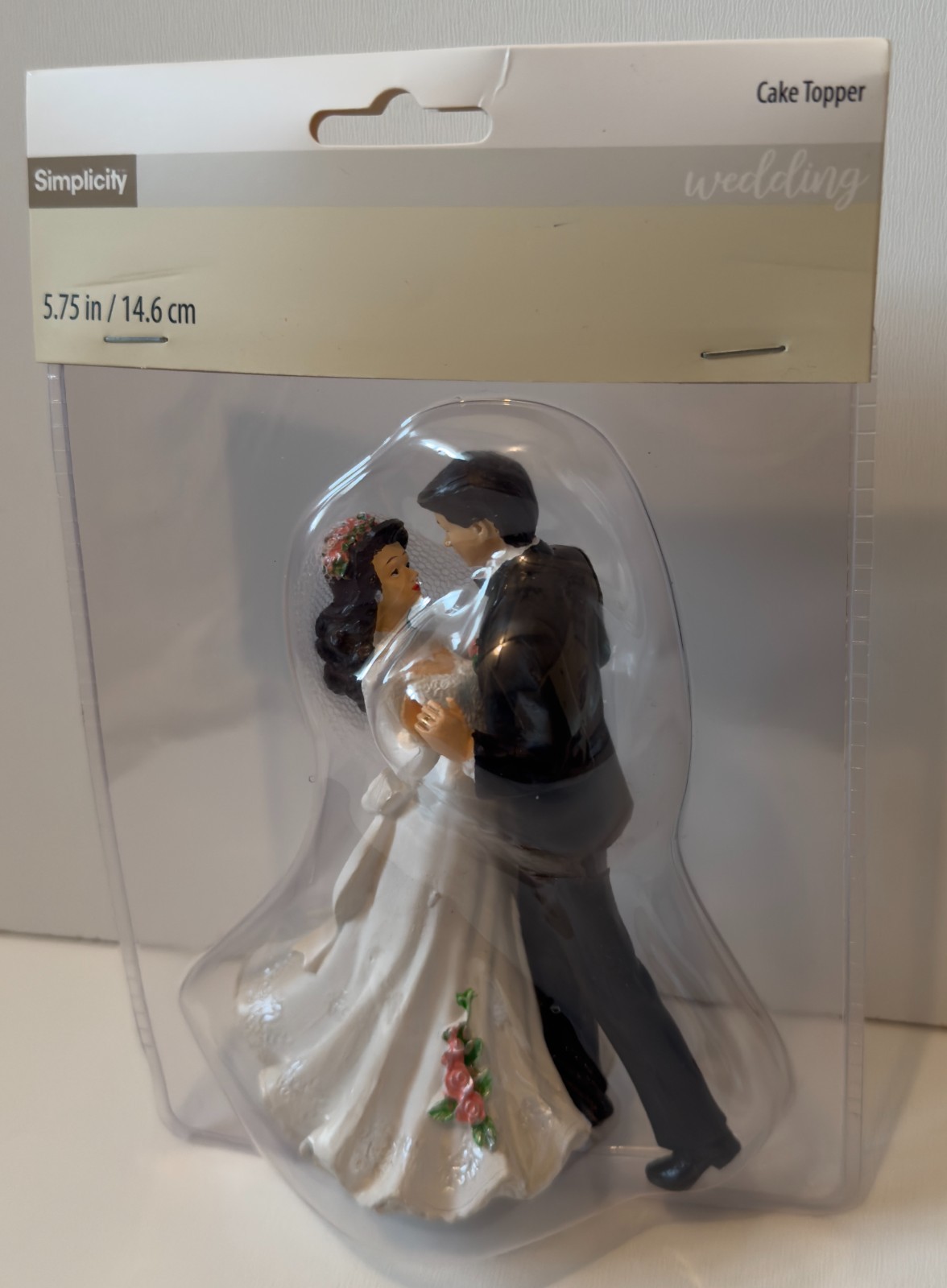 Wilton Wedding Cake Topper Bride and Groom First Dance Figurine New NIP 5.75" gallery