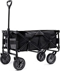 BLACK+DECKER Utility Wagon, Folding Or Collapsible, Black – BDSTCTBK01