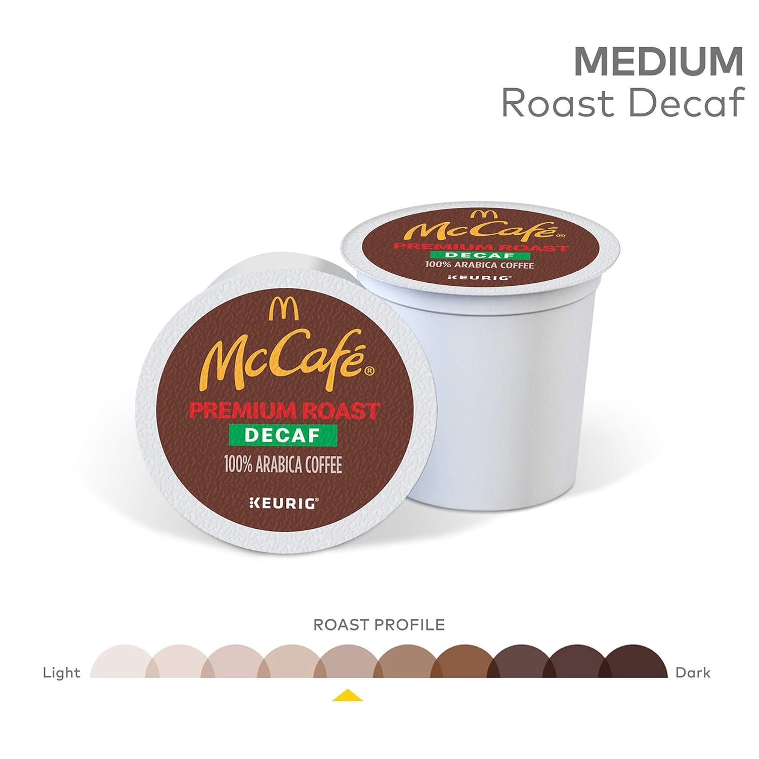 McCafe DECAF Premium Roast Coffee 84 to 168 Keurig K cups Pick Any Size gallery