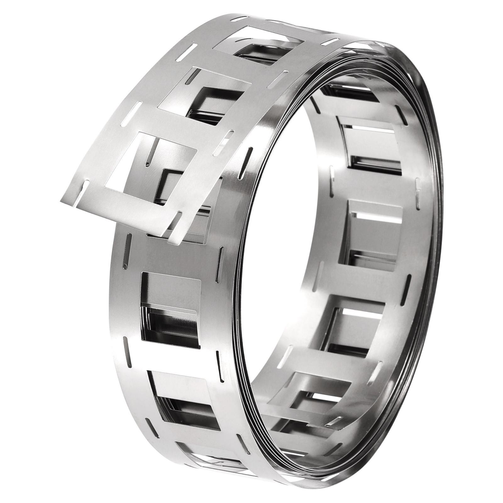 1 Roll 2m Nickel-Plated Steel Strip, Steel Tape for Li Battery Welding 27x0.2mm gallery