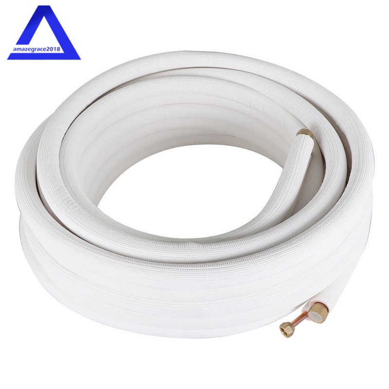 50 Feet White Install For Mini Split Heat Pump Systems 3/8"-5/8" Dia. gallery