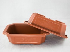 2 Rectangular Plastic Bonsai Training Pot, Succulent Planter 9.25″x 6.5″x 2.75″
