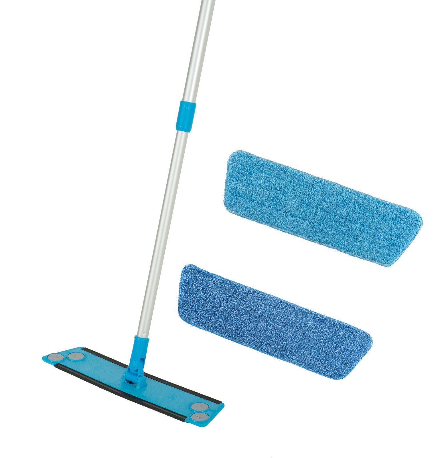 Simplee Cleen Microfiber Swivel House Mop Kit with Two (2) Microfiber Pads gallery
