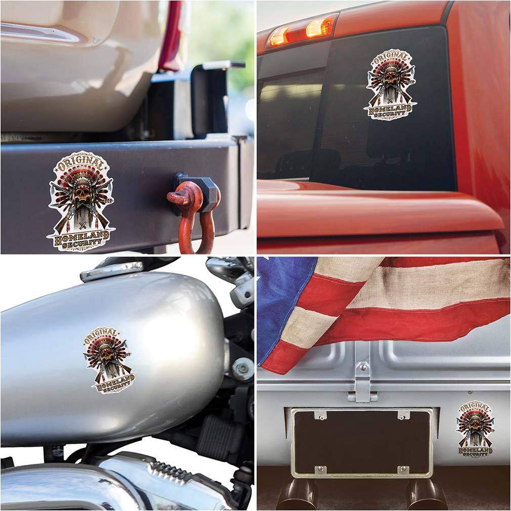 2nd Amendment Original Homeland Security 2nd Amendment White vinyl Reflective gallery