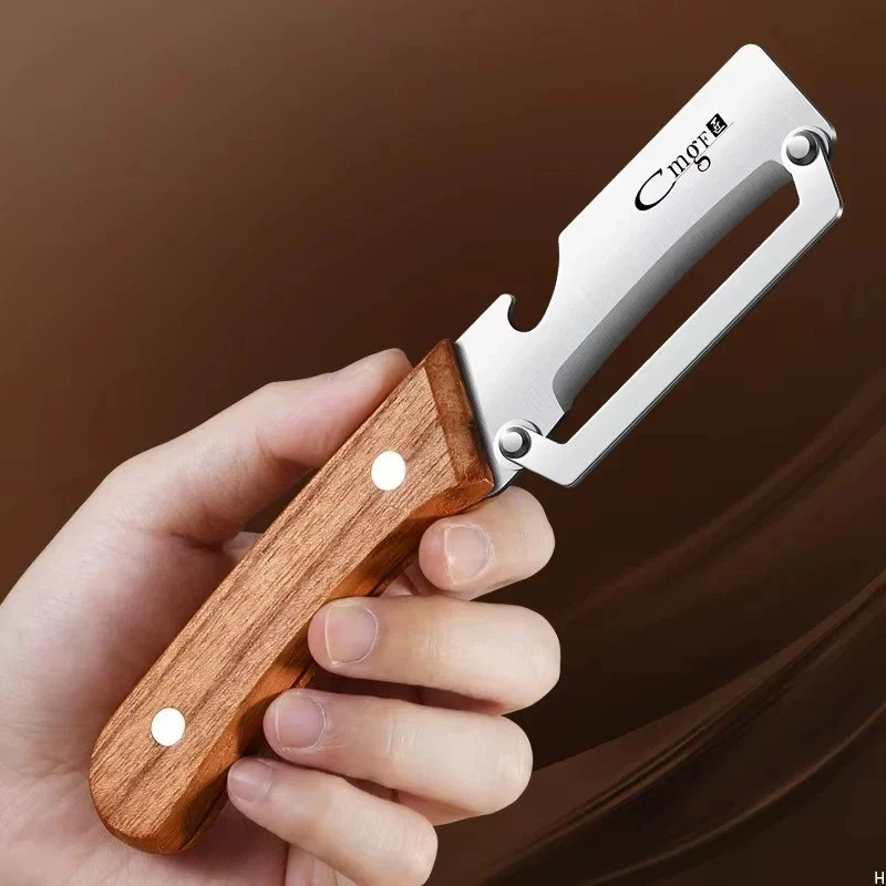 Multi-functional Vegetable Peeler for Kitchen, 2 in 1 Single Blade Peelers Tool
