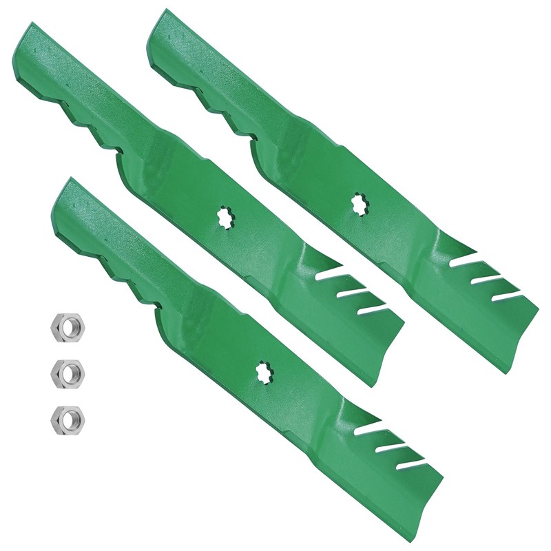 54" Deck Blade with Nut For John Deere 190C D170 LA150 LA175 E180 G110 S180 gallery