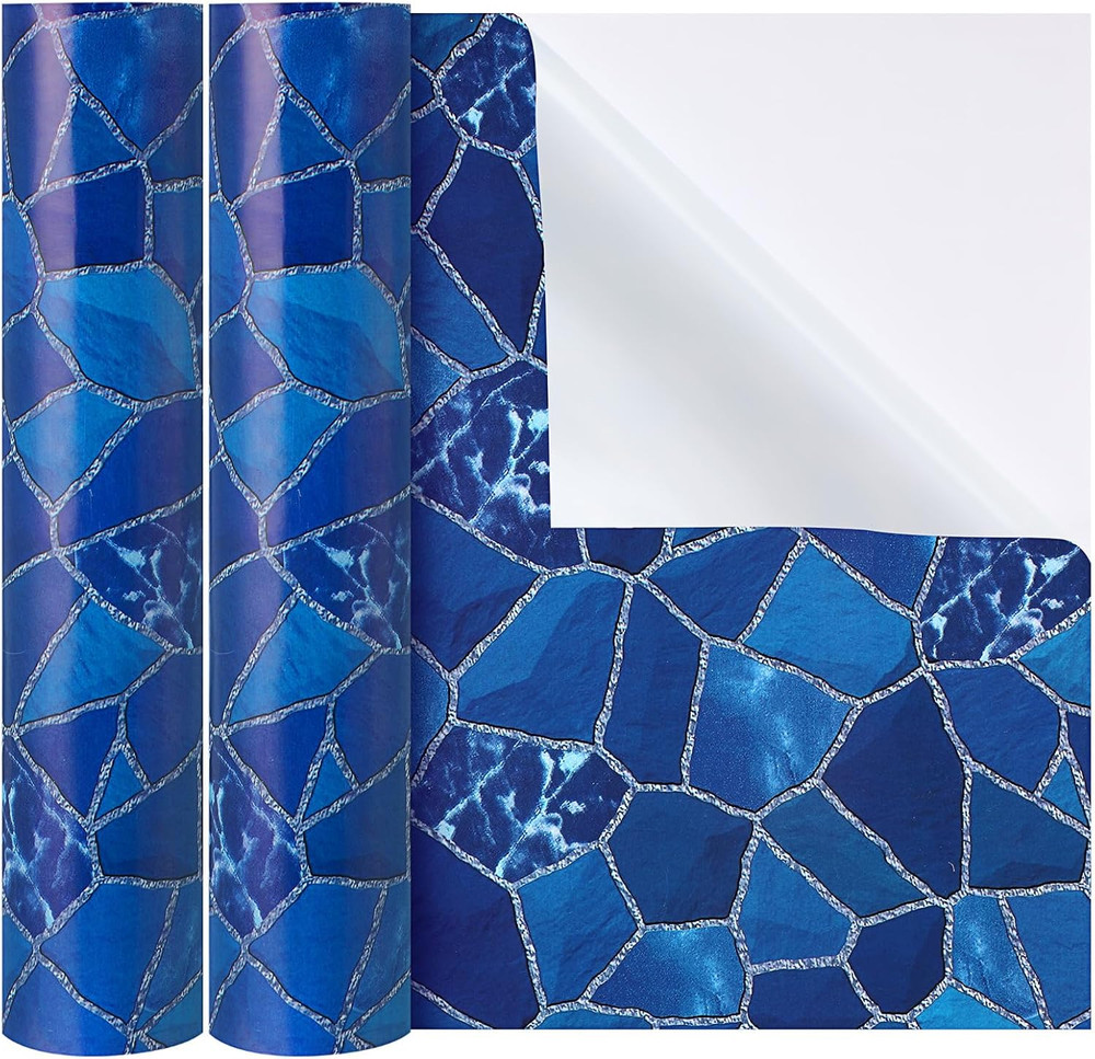 Self-Adhesive Vinyl Pool Liner Patch - Waterproof PVC Repair Sheet for above Gro