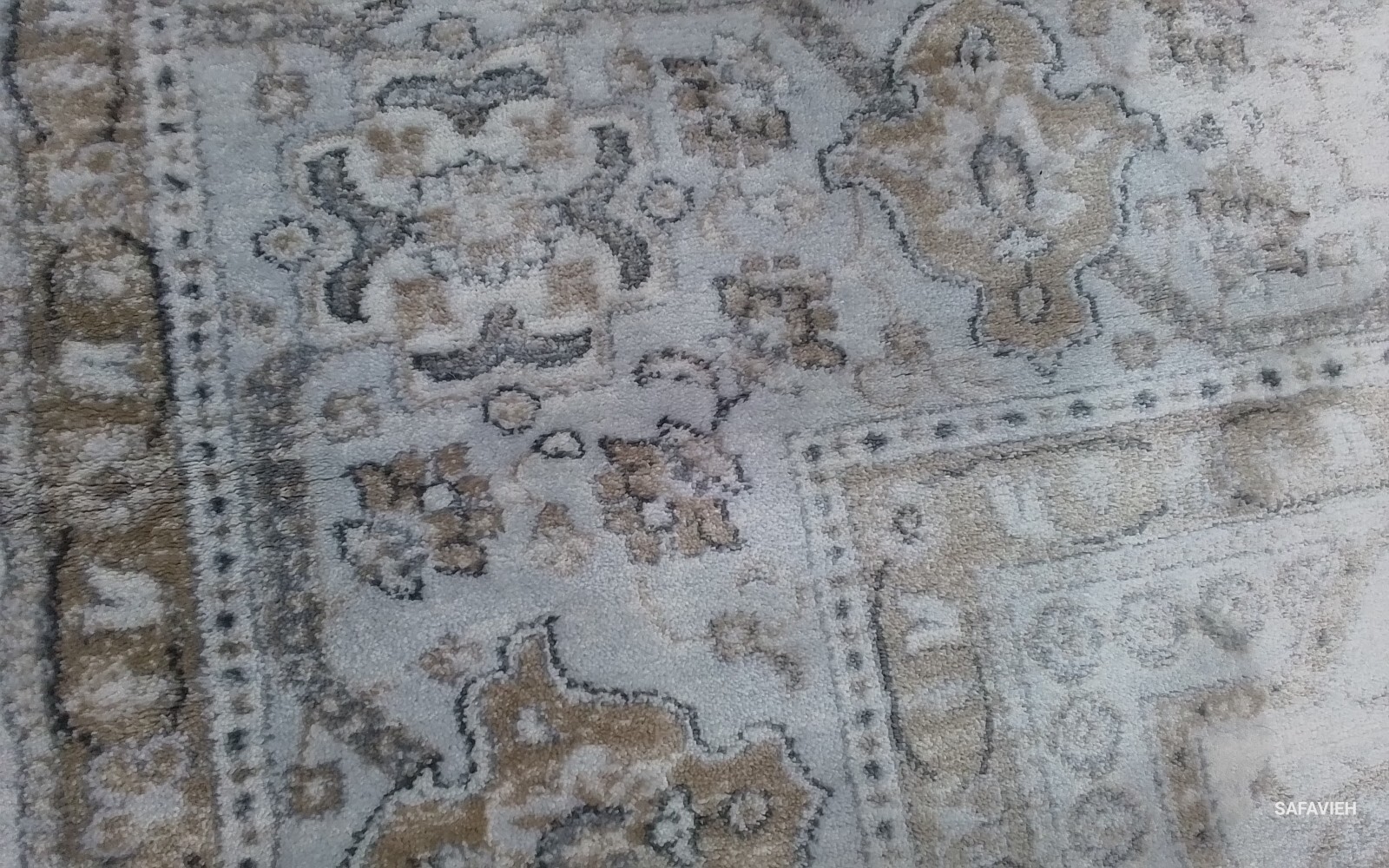 CREAM / BEIGE 6'-7" x 9'-0" Back Stain Rug, Reduced Price 1172769543 ISA916B-7 gallery