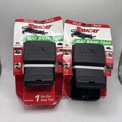 Tomcat Rat Snap Trap 2 Pack Open Box Damaged Packaging New Traps
