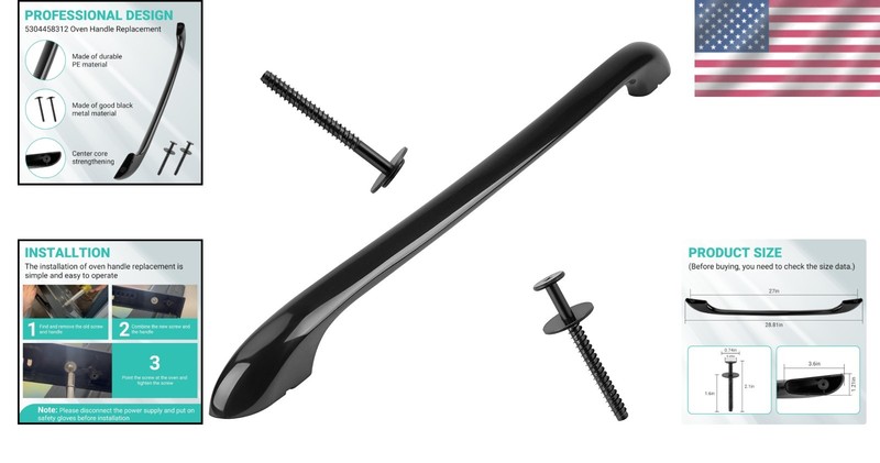 Durable 28" Oven Door Handle Replacement Compatible with Electrolux & Ken-more gallery