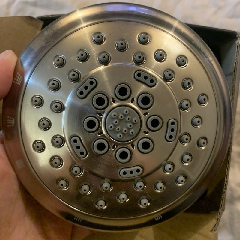 Danze D460023BN 525 Multi-Function Showerhead 2.5 GPM 4 1/2-Inch Brushed Nickel gallery